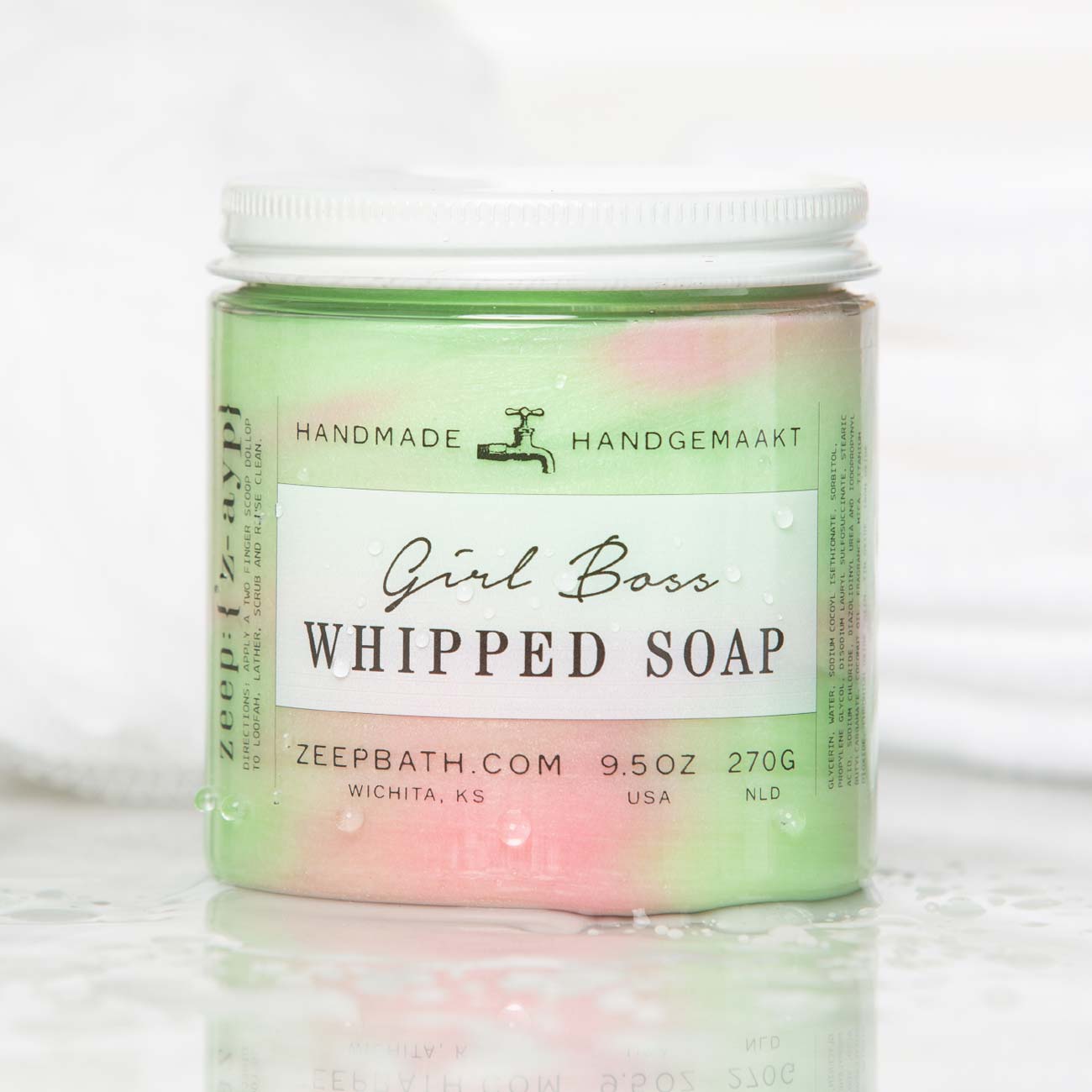 Sunlighten Day Spa Retail Specialty Items- Girl Boss Whipped Soap