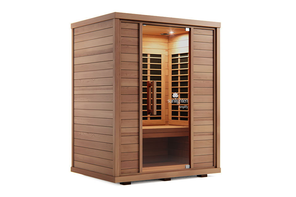 A Sunlighten Amplify sauna