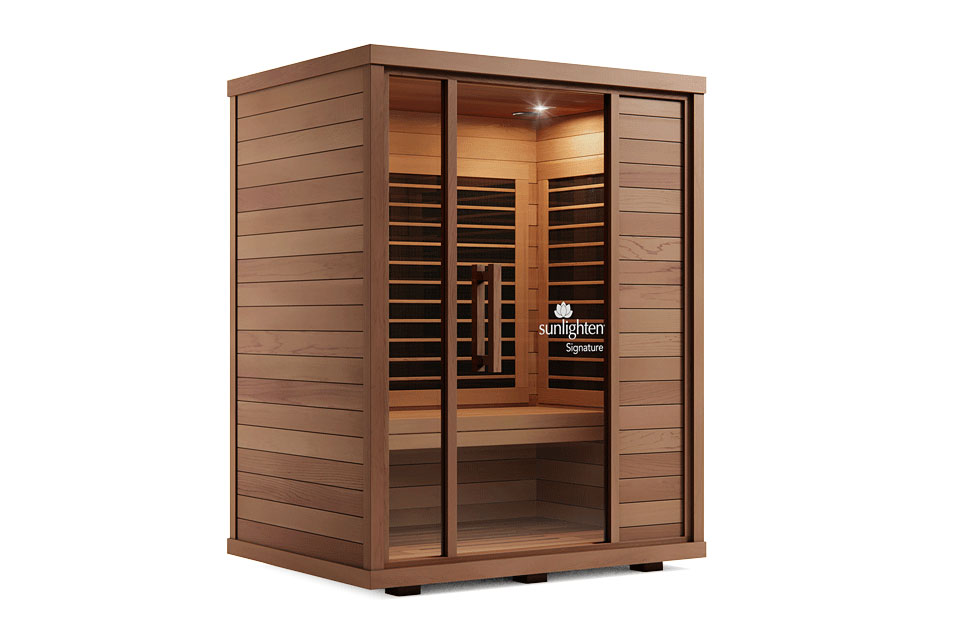 A Sunlighten Signature sauna